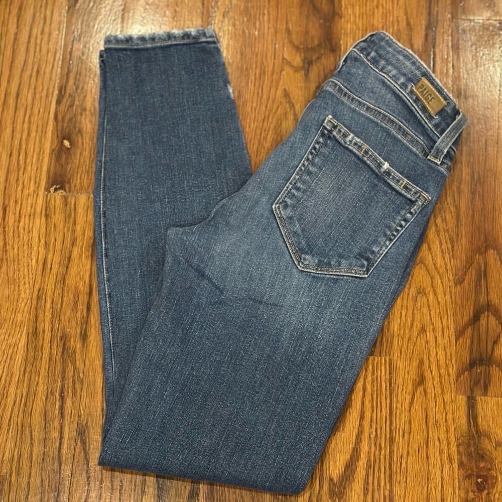 Paige Verdugo Ankle skinny jeans size 25